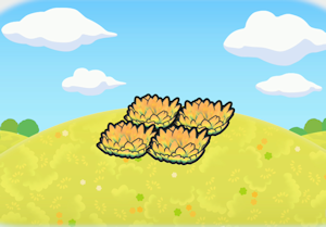 Yellow tall grass